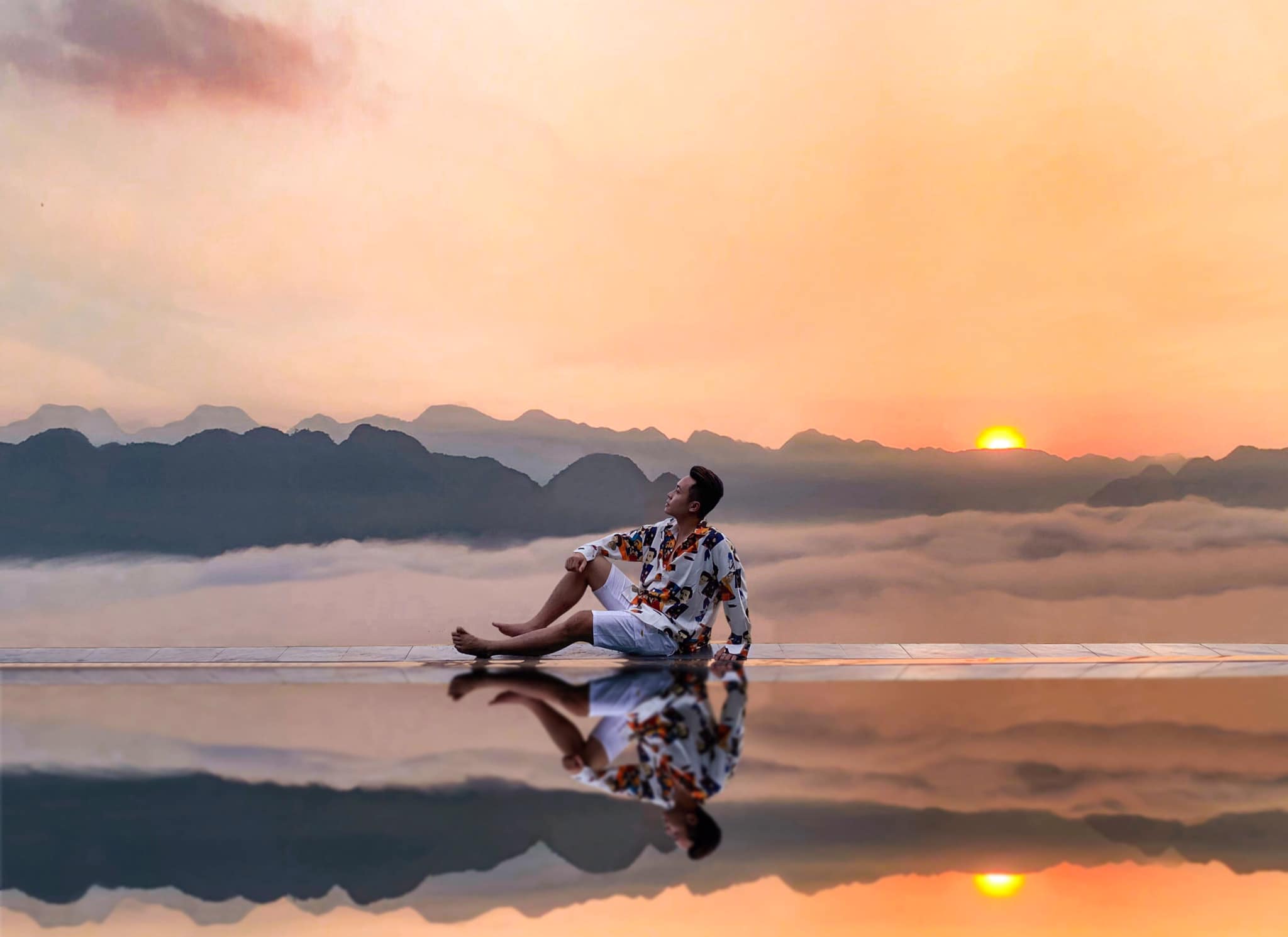 Bình minh ở Pù Luông Bình minh ở Pù Luông