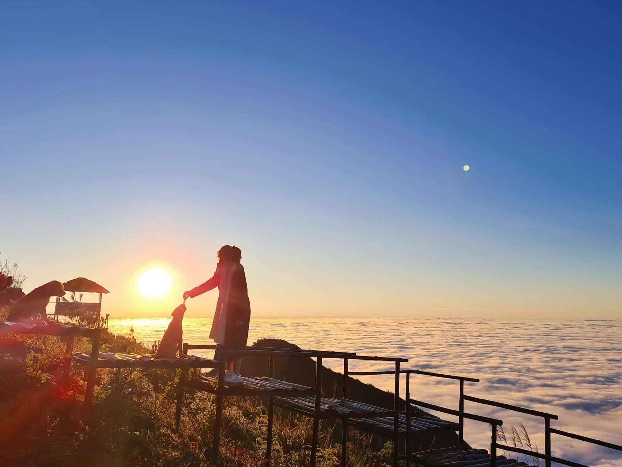 săn mây tại Lu Trế Homestay