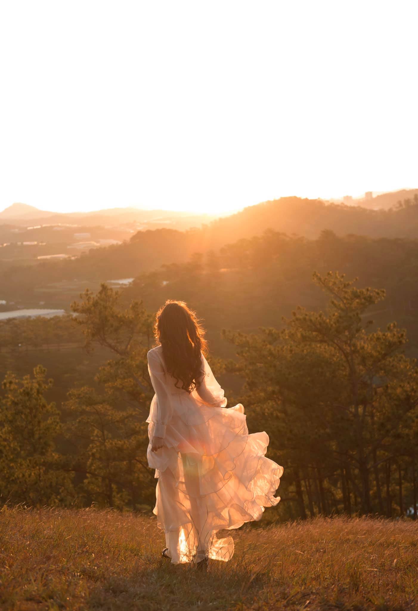 chụp ảnh đồi trọc Đà Lạt