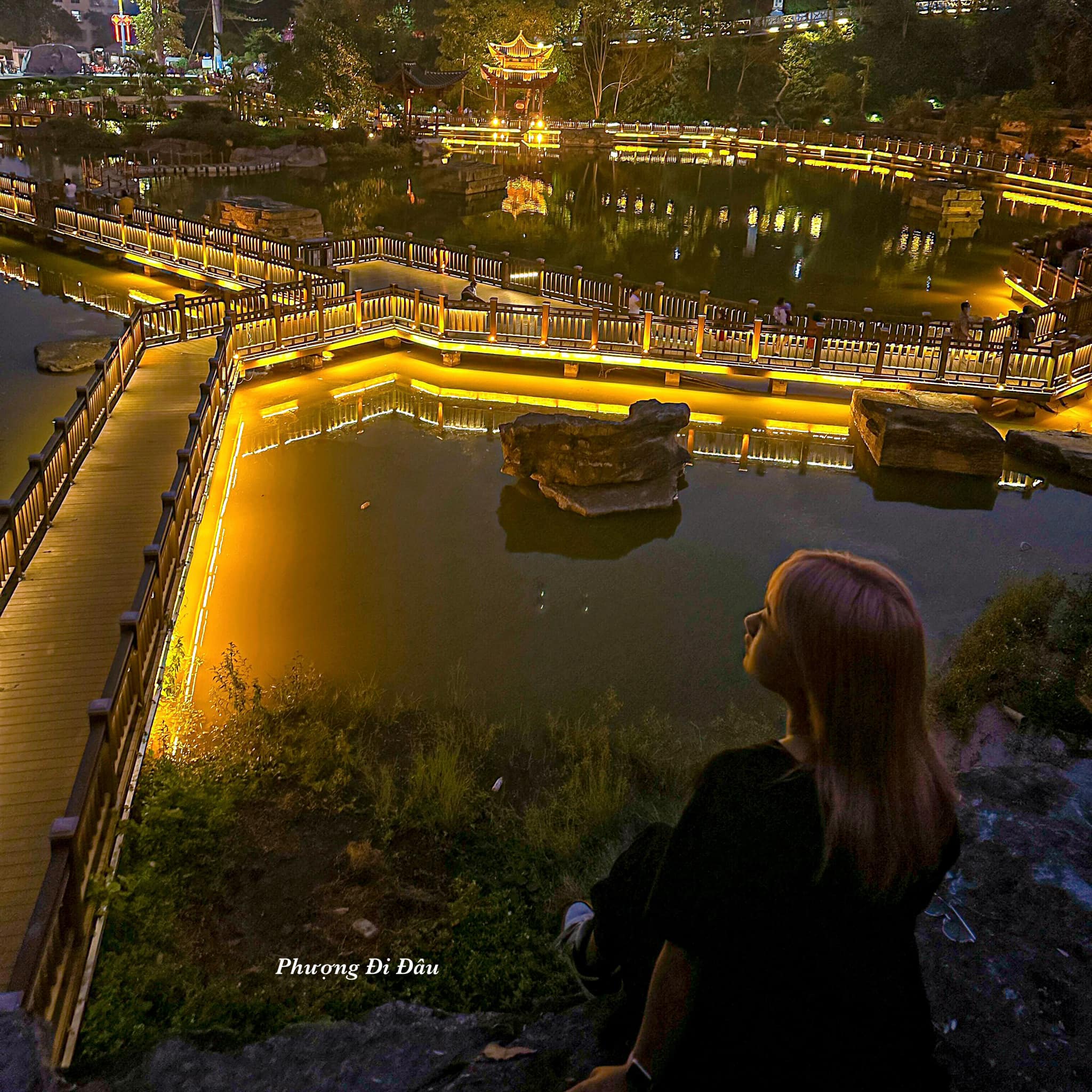 công viên ánh sáng ban đêm công viên ánh sáng ban đêm